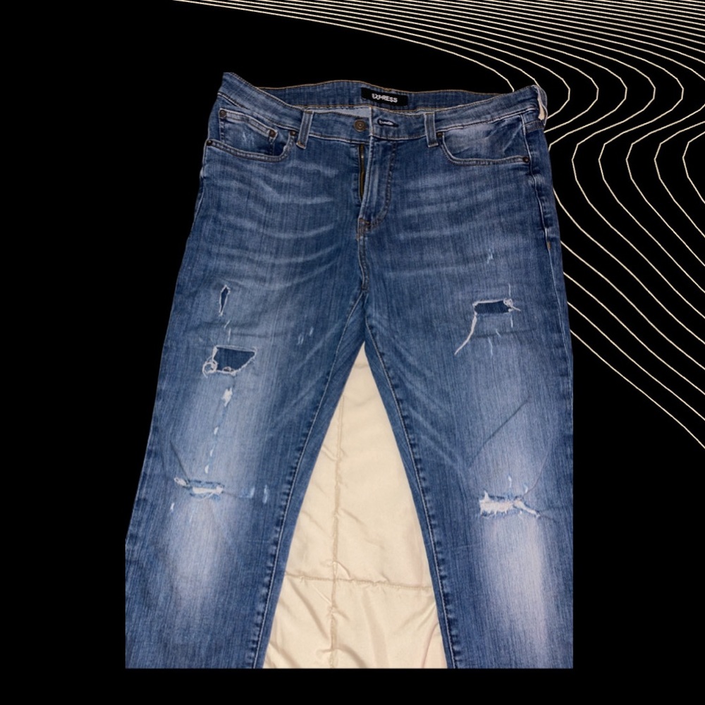 Express Ripped Jeans - Picture 2 of 3
